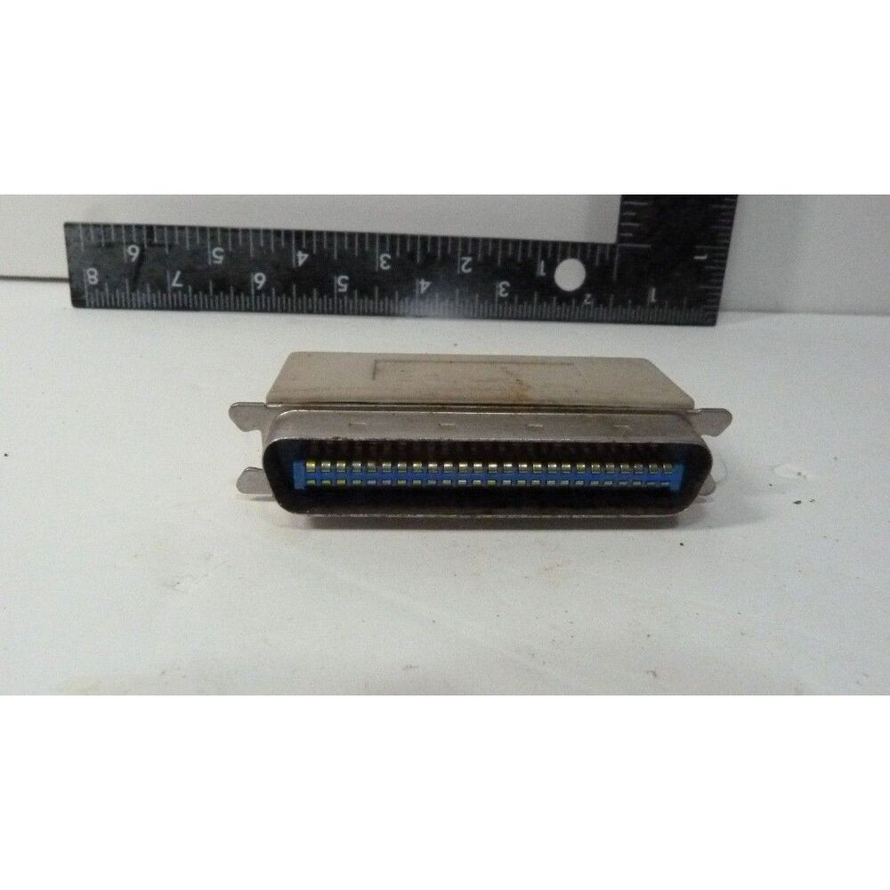 SCSI Terminator 68-Pin HD68 SC Connector Silver Metal Housing Shielded
